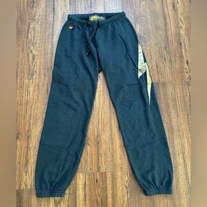Aviator Nation women’s size small lightning bolt sweat pants.